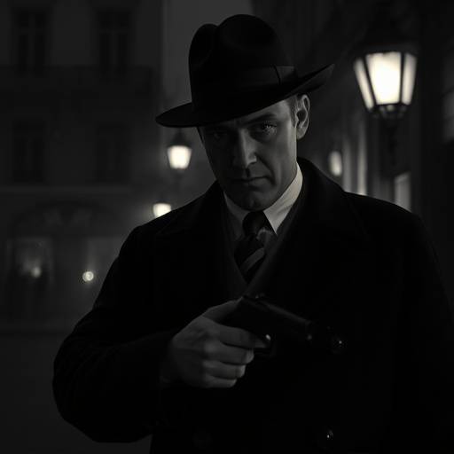 Capture d'écran de la série Les Ombres de Montmartre montrant l'inspecteur Dubois en pleine enquête.