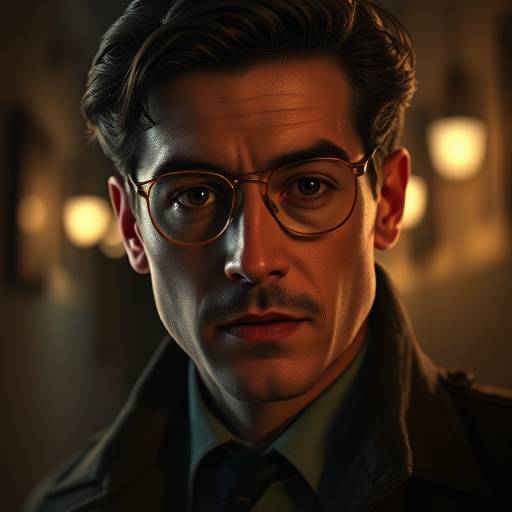 Photo de profil de Marc Leclerc, incarnant Antoine, le détective du numérique dans 'Paris Demain'.