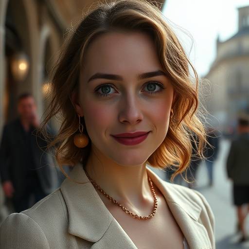 Photo de profil de Sophie Dubois, incarnant Léa dans 'Paris Demain'.