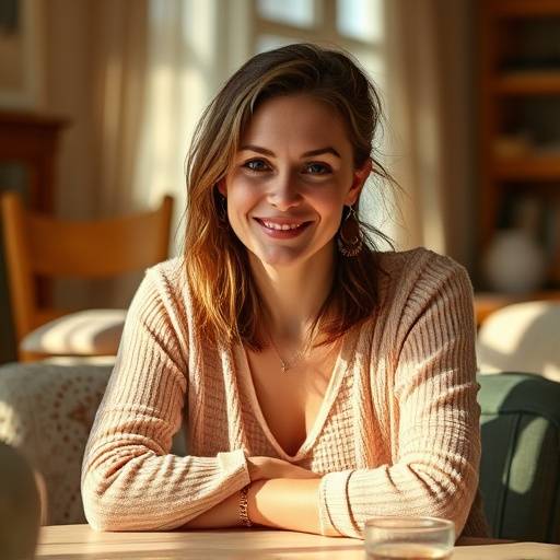 Photo de Sophie Dubois, actrice jouant le rôle de Claire Lambert dans 'Famille à Tout Prix'.